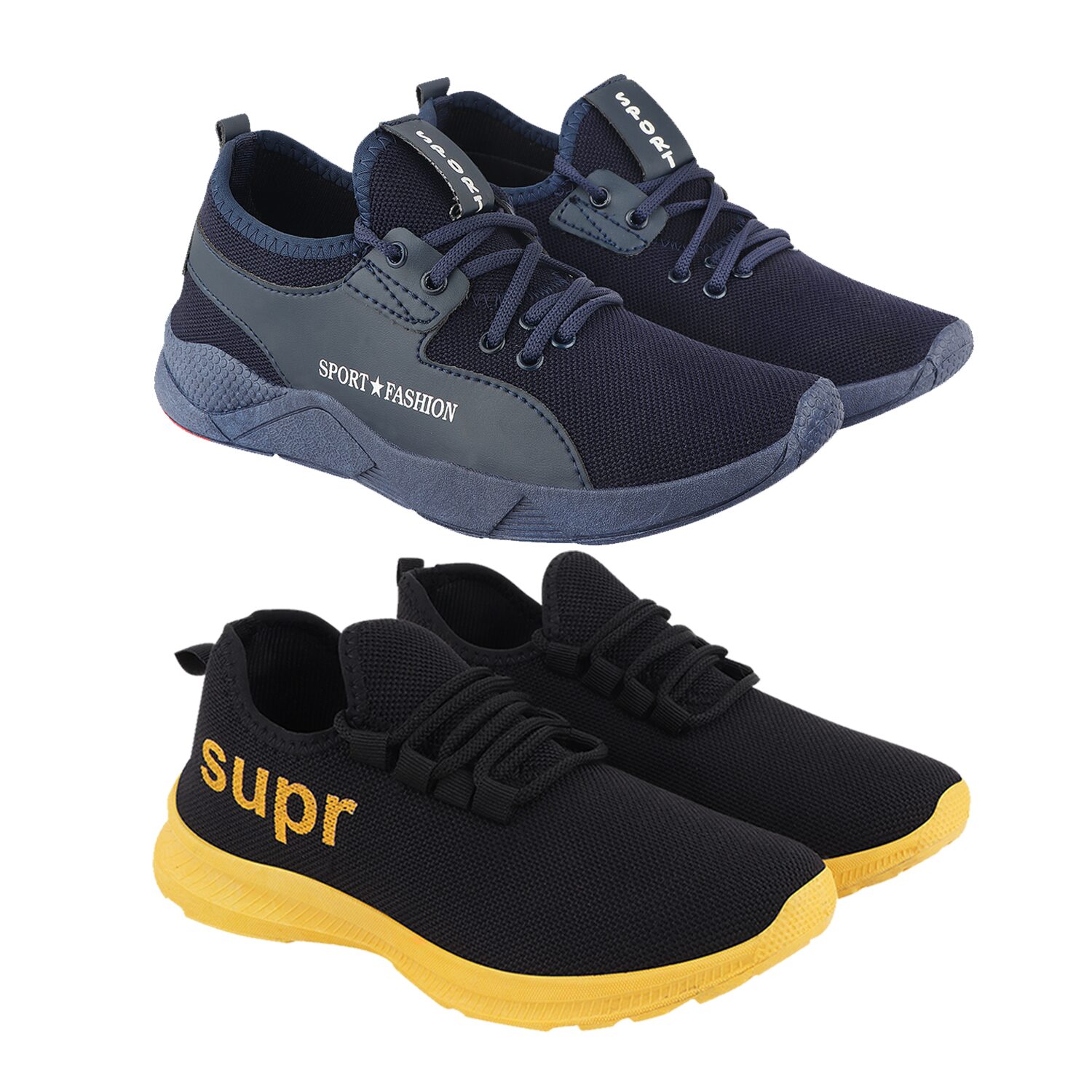 

Birde Men Multi-Color Casual Shoes - BRD-342-317-YLW
