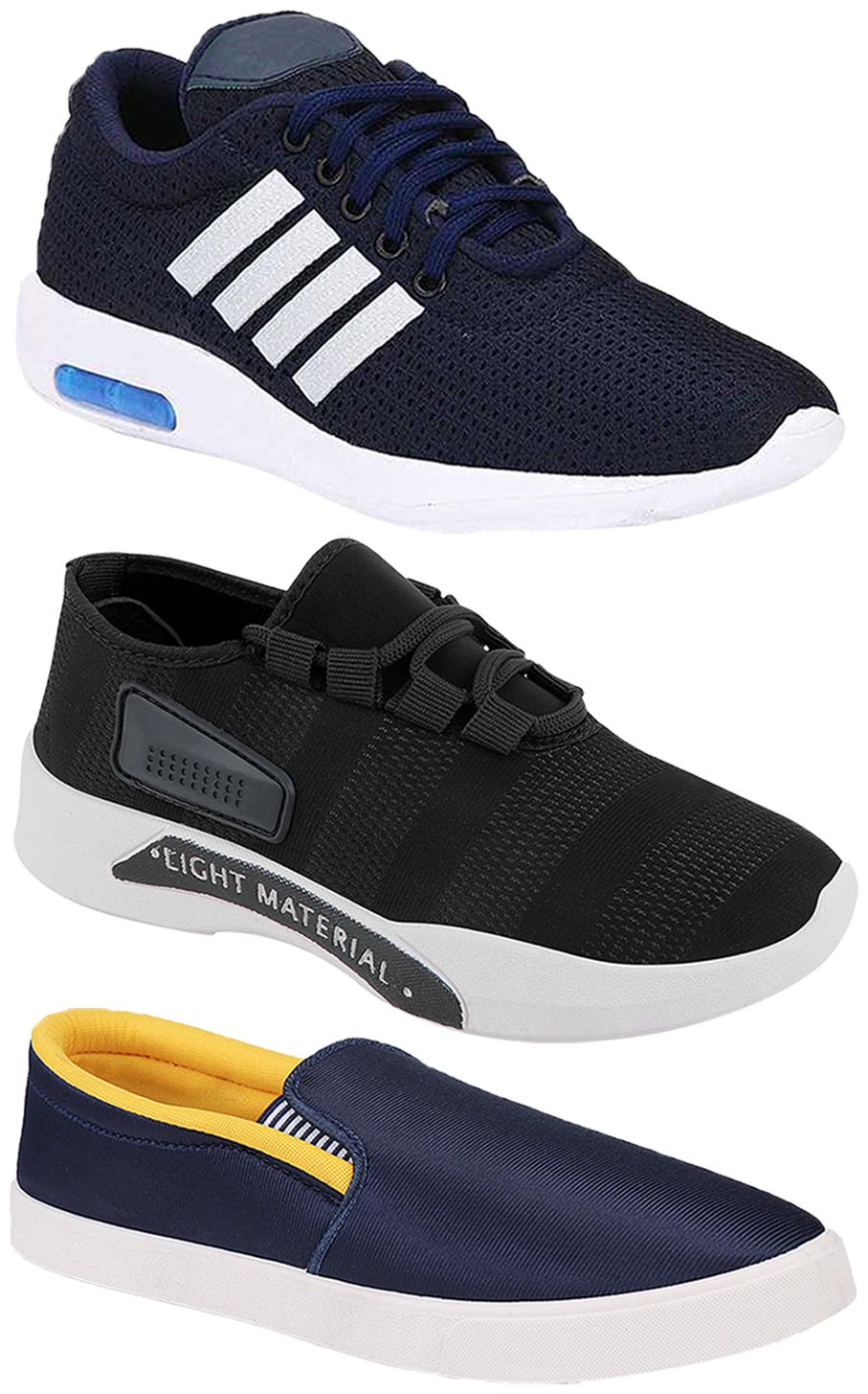 

Birde Men Multi-Color Casual Shoes - BRD-304-BLU BRD-301-BLK BIRDE-52