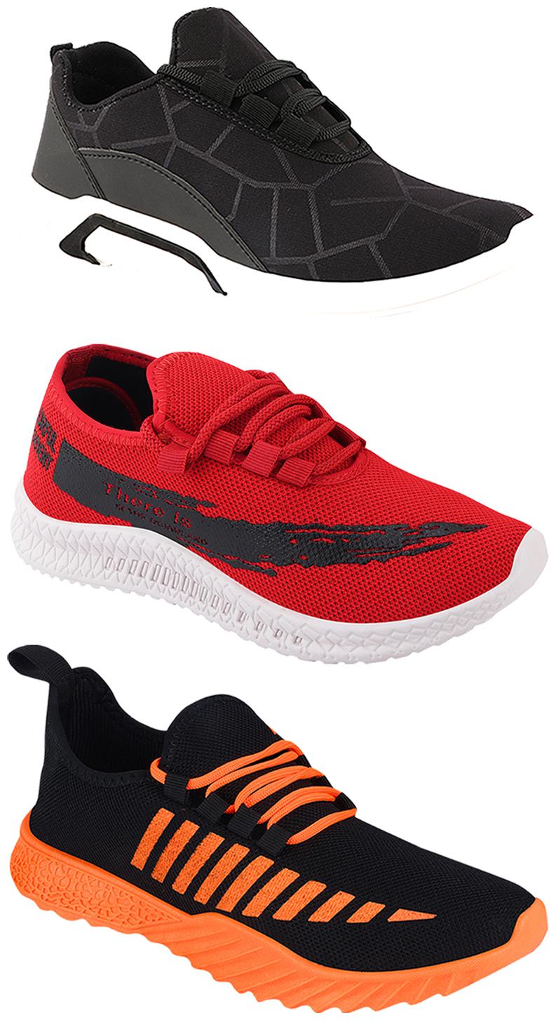 

Birde Men Multi-Color Casual Shoes - BRD-300-BLK-359-321