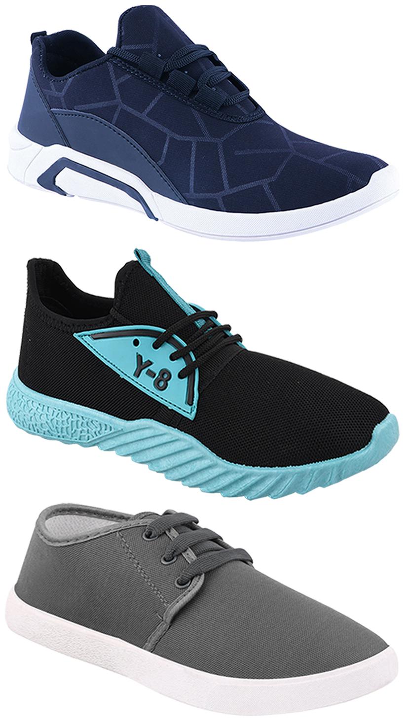 

Birde Men Multi-Color Casual Shoes - BRD-300-BLU-1079-386