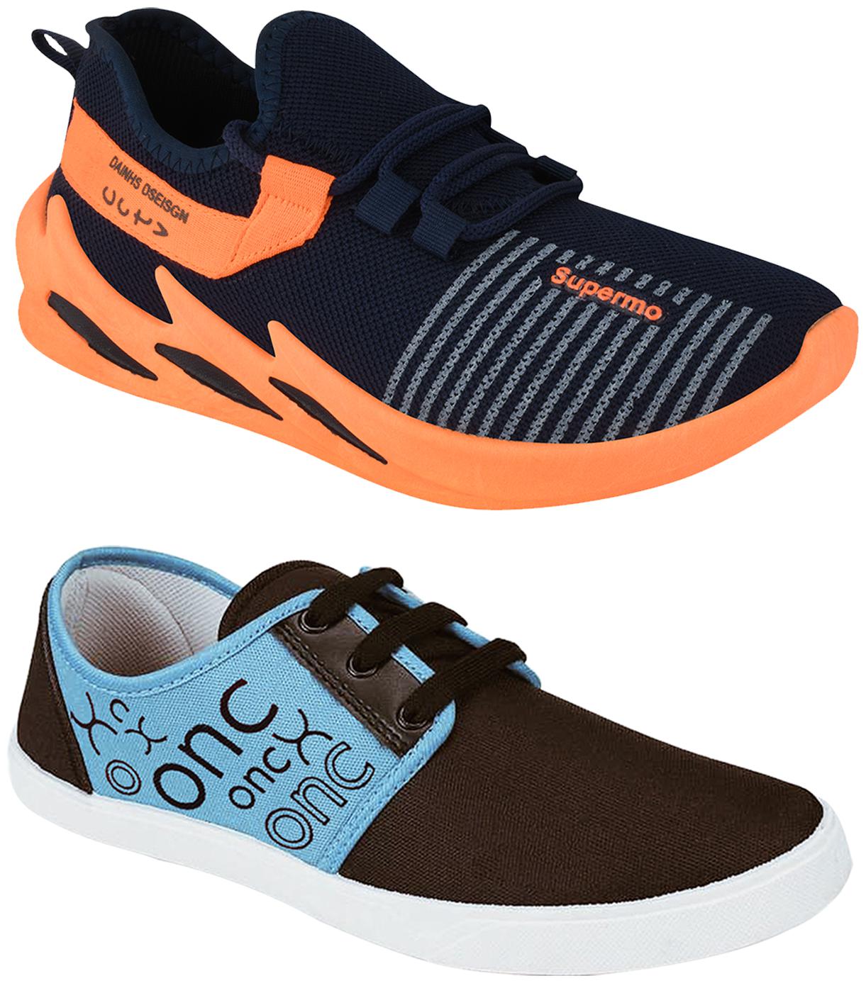 

Birde Men Multi-Color Casual Shoes - BRD-371-ON8-SKY