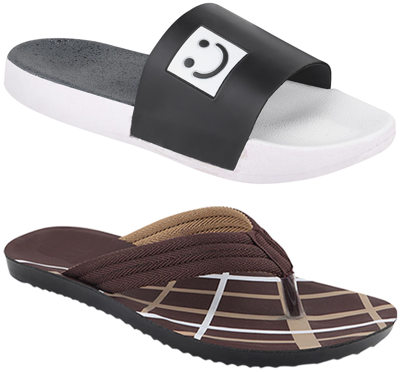 

Birde Men Multi Flip-Flops - 2 Pair