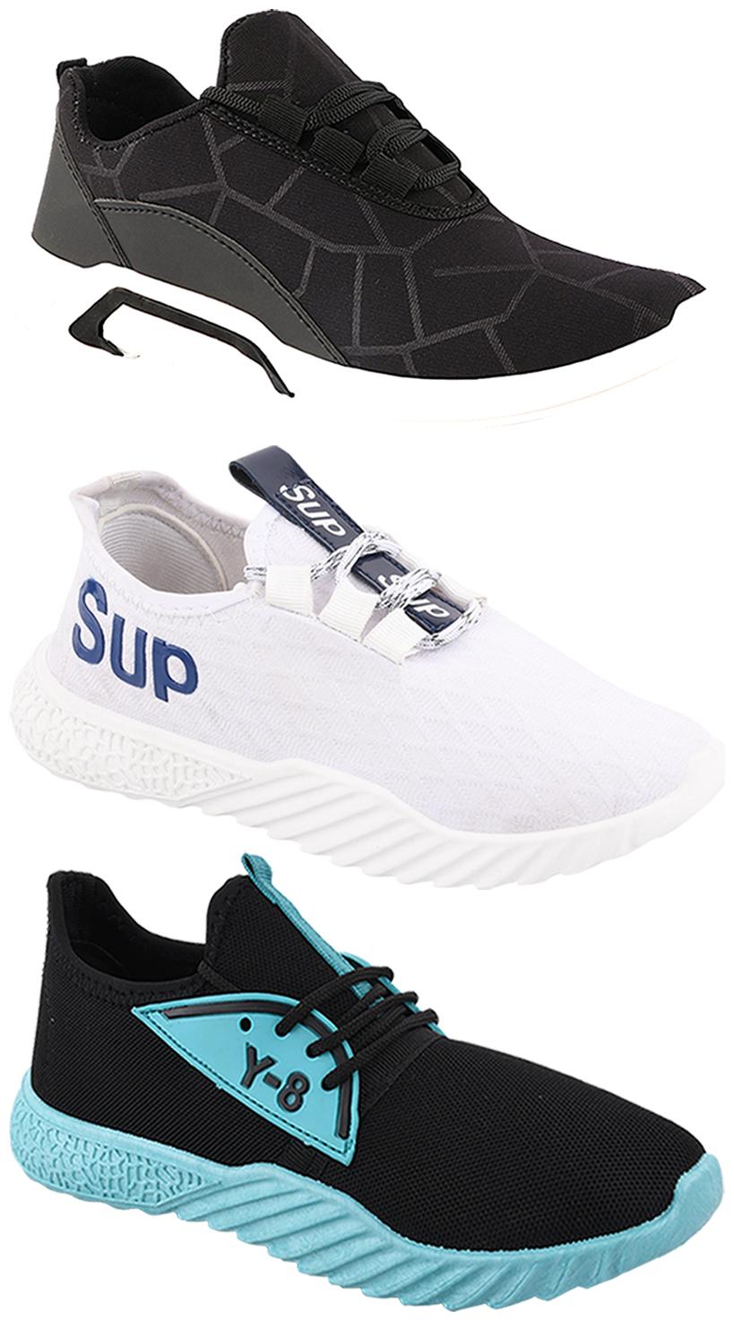 

Birde Men Multi-Color Casual Shoes - CASUAL SPORTS SNEAKERS RUNNNING SHOES - BRD-300-BLK-385-386