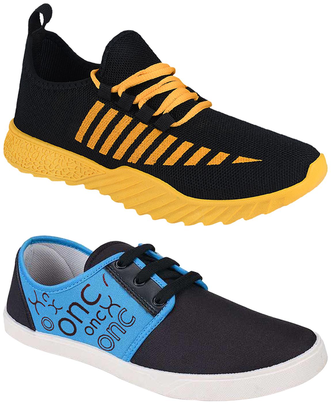 

Birde Men Multi-Color Casual Shoes - BRD-360-ON8-BLU