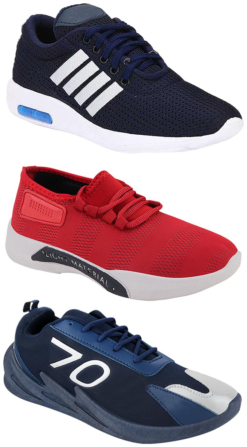 

Birde Men Multi-Color Casual Shoes - CASUAL SPORTS SNEAKERS RUNNNING SHOES - BRD-304-BLU BRD-301-RD BRD-351
