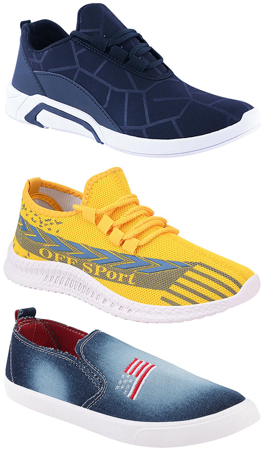 

Birde Men Multi-Color Casual Shoes - BRD-300-BLU-316-1220