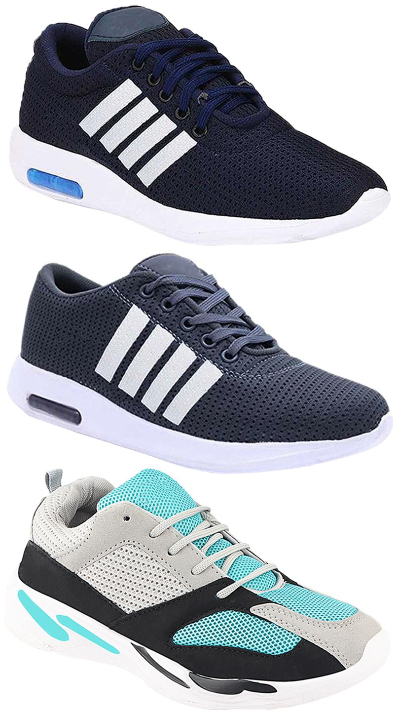 

Birde Men Multi-Color Casual Shoes - CASUAL SPORTS SNEAKERS RUNNNING SHOES - BRD-304-BLU BRD-304-GRY BRD-332
