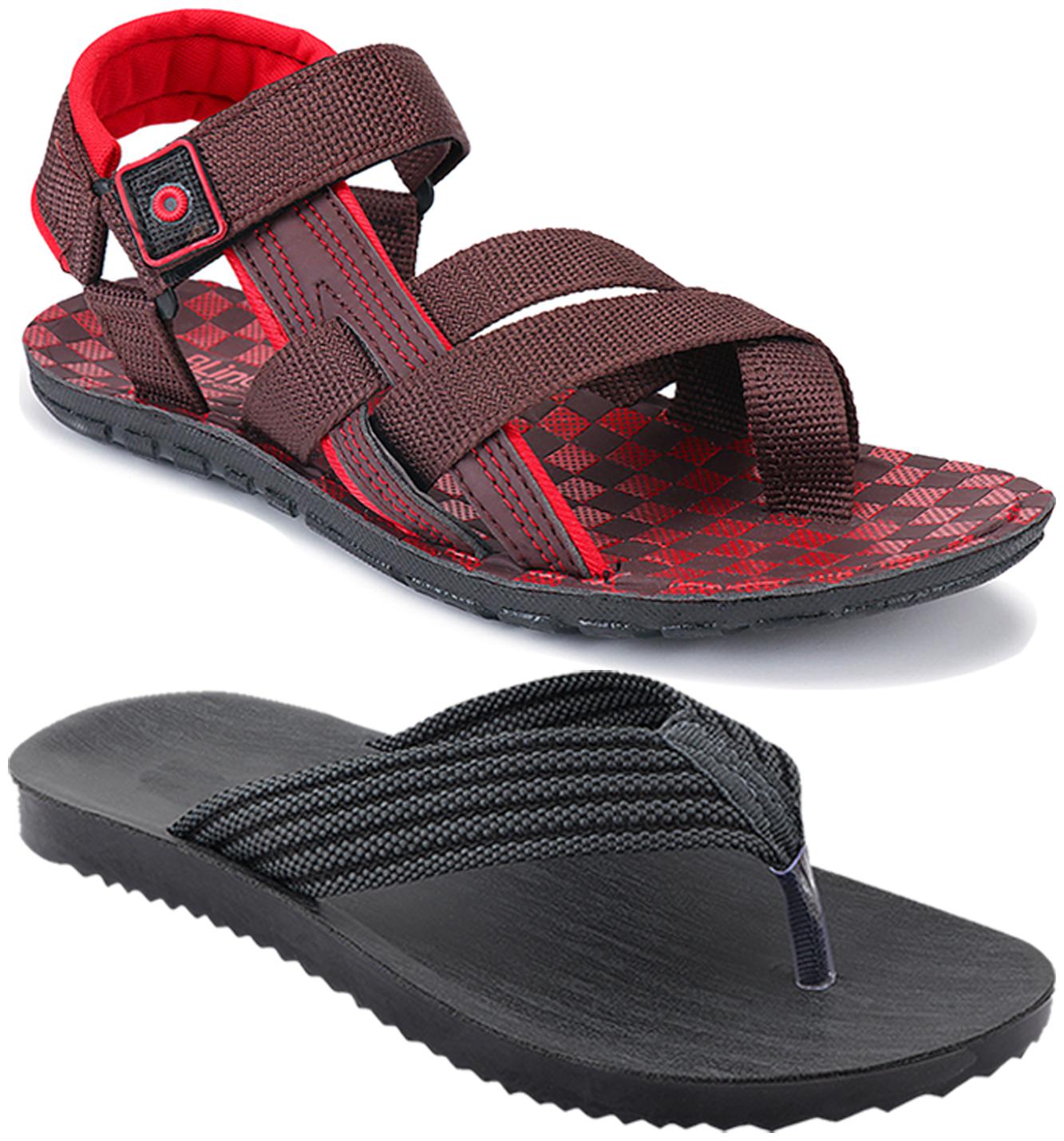 

Birde Men Multi-Color Sandals - 2 Pair
