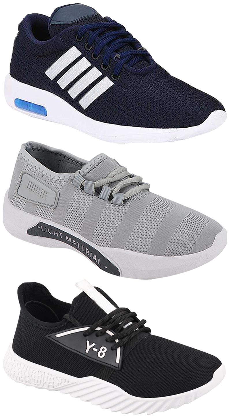 

Birde Men Multi-Color Casual Shoes - BRD-304-BLU BRD-301-GRY BRD-378