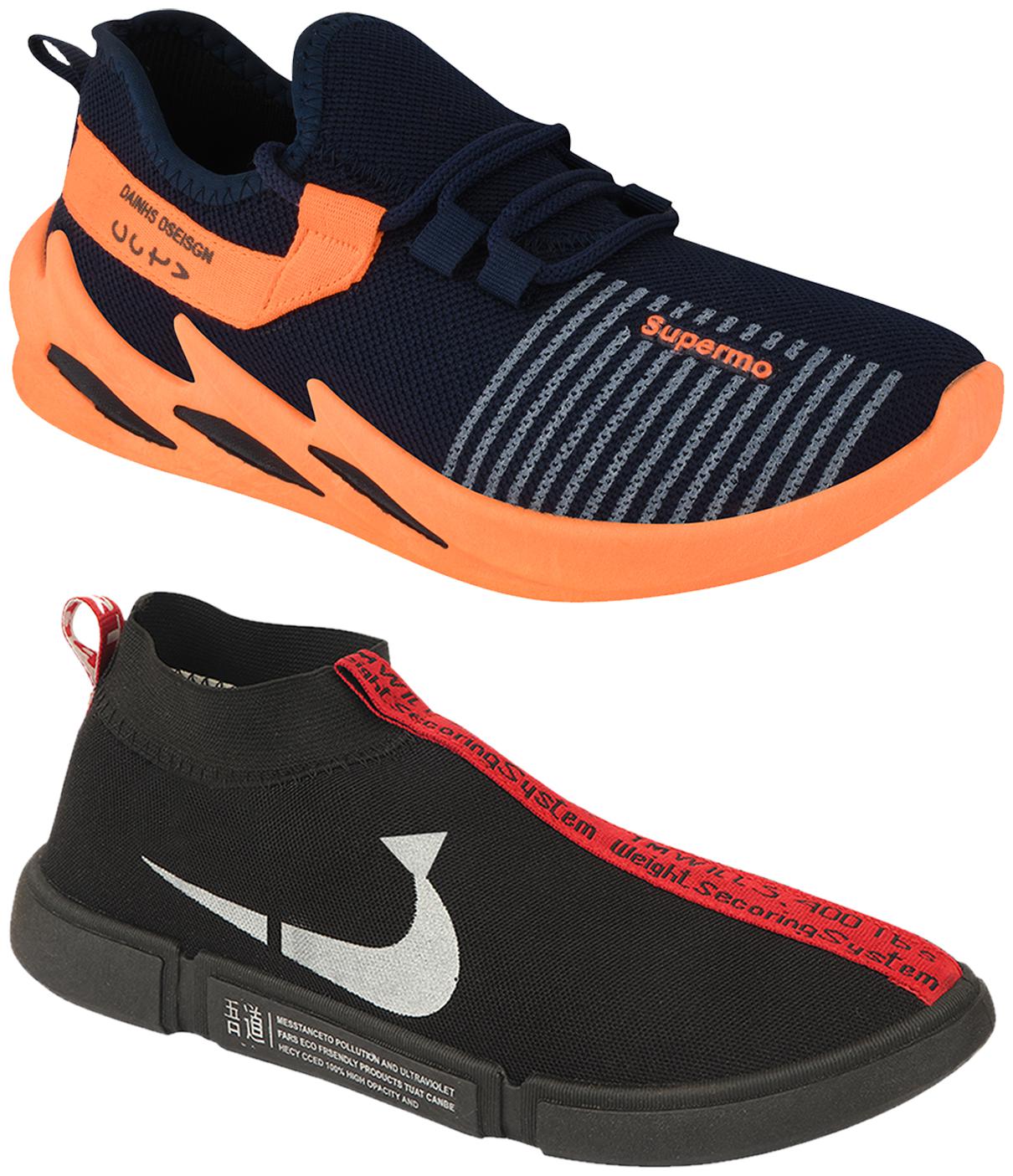 

Birde Men Multi-Color Casual Shoes - BRD-371-BL-01-RD