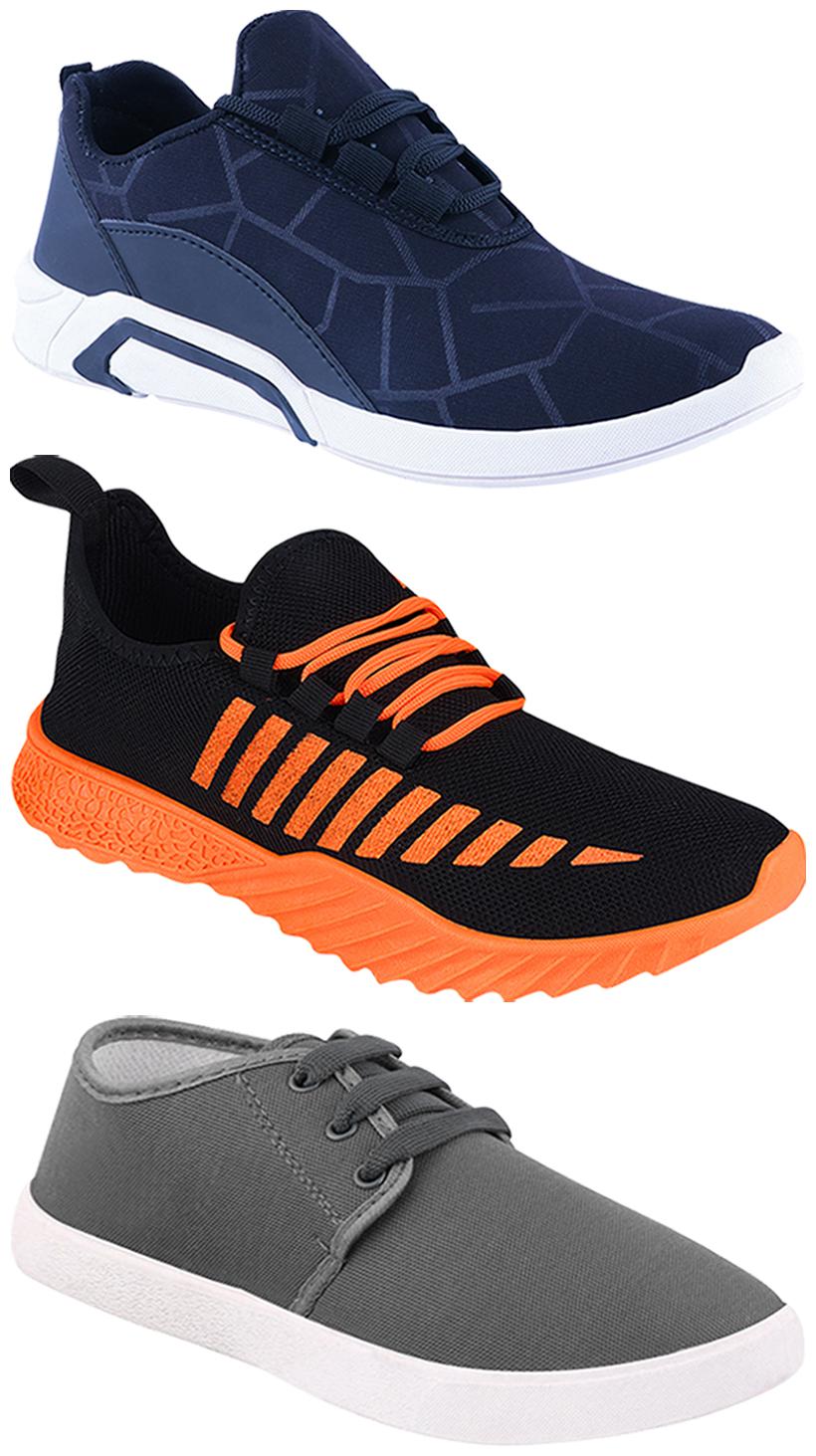 

Birde Men Multi-Color Casual Shoes - BRD-300-BLU-1079-359