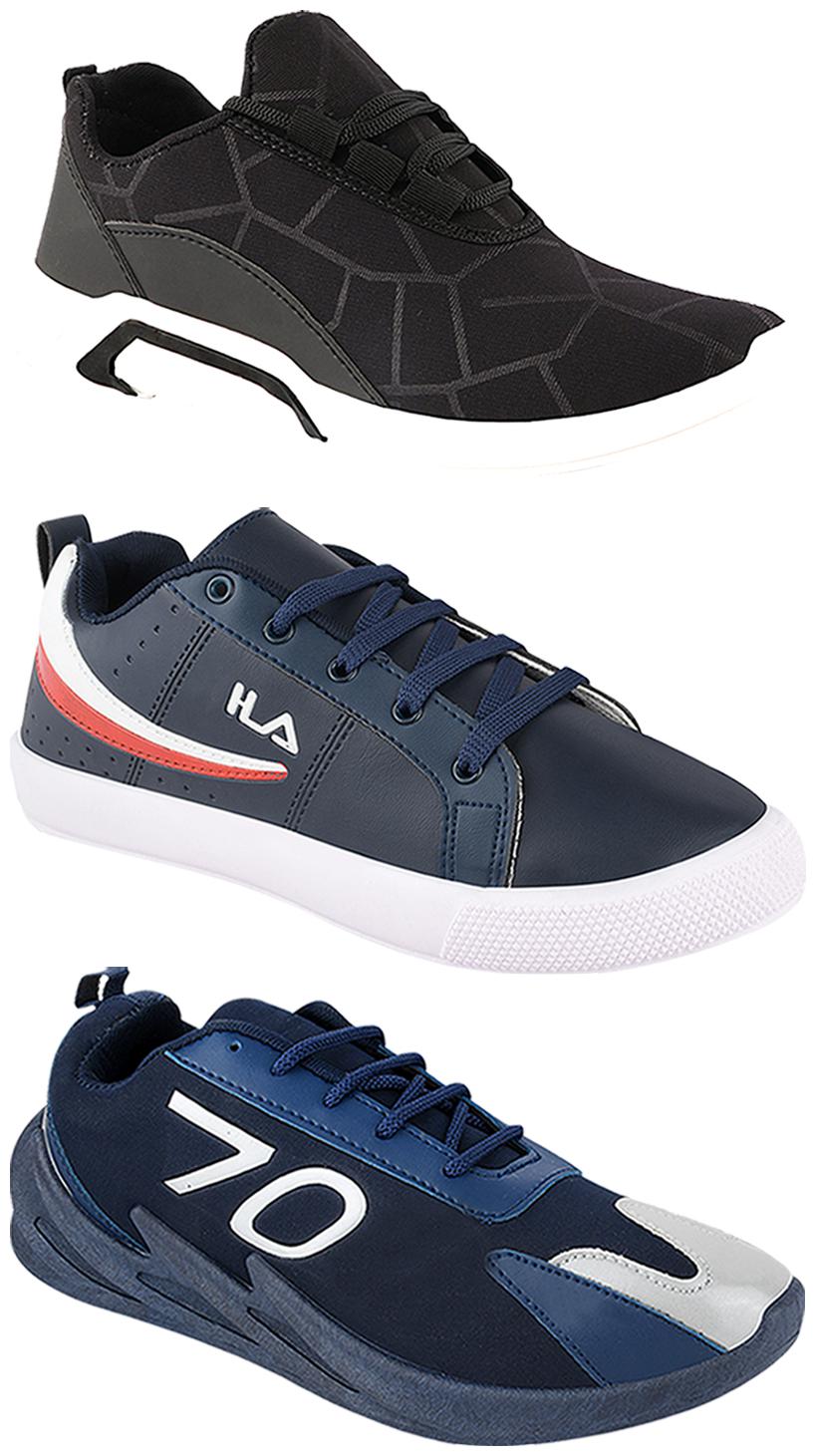 

Birde Men Multi-Color Casual Shoes - CASUAL SPORTS SNEAKERS RUNNNING SHOES - BRD-300-BLK-351-365