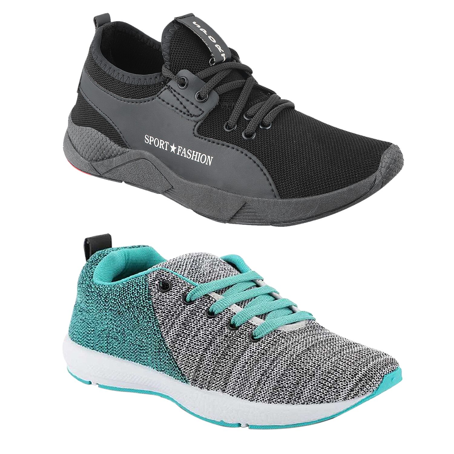 

Birde Multicolor Mesh Casual Shoes For Men (Pack of 2)
