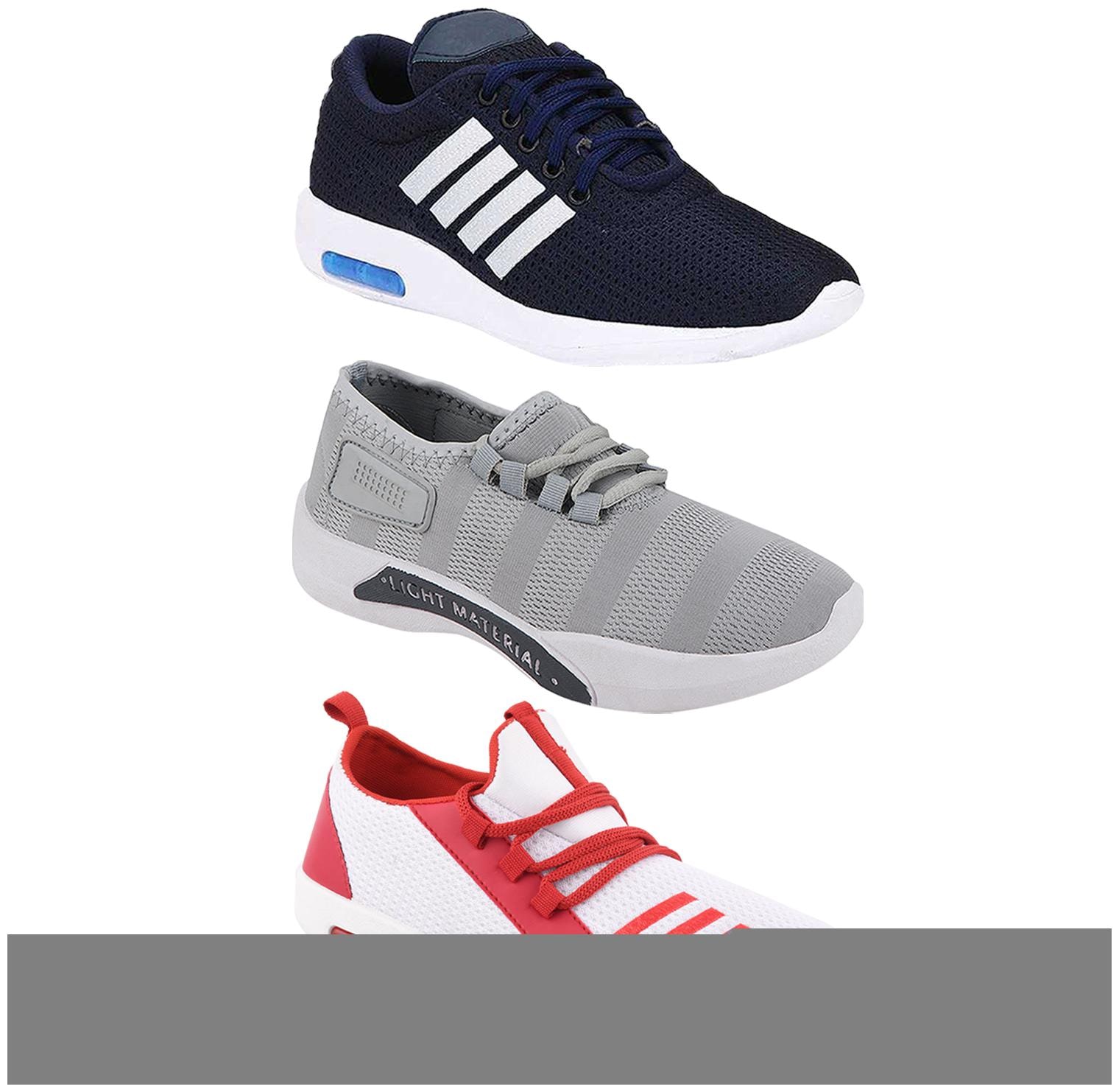 

Birde Men Multi-Color Casual Shoes - BRD-304-BLU BRD-301-GRY BRD-374