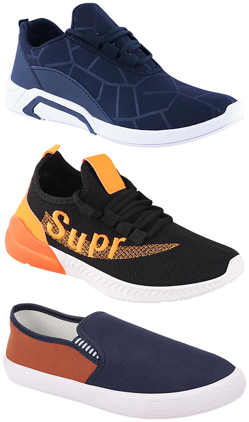 

Birde Men Multi-Color Casual Shoes - CASUAL SPORTS SNEAKERS RUNNNING SHOES - BRD-300-BLU-309-TAN-331