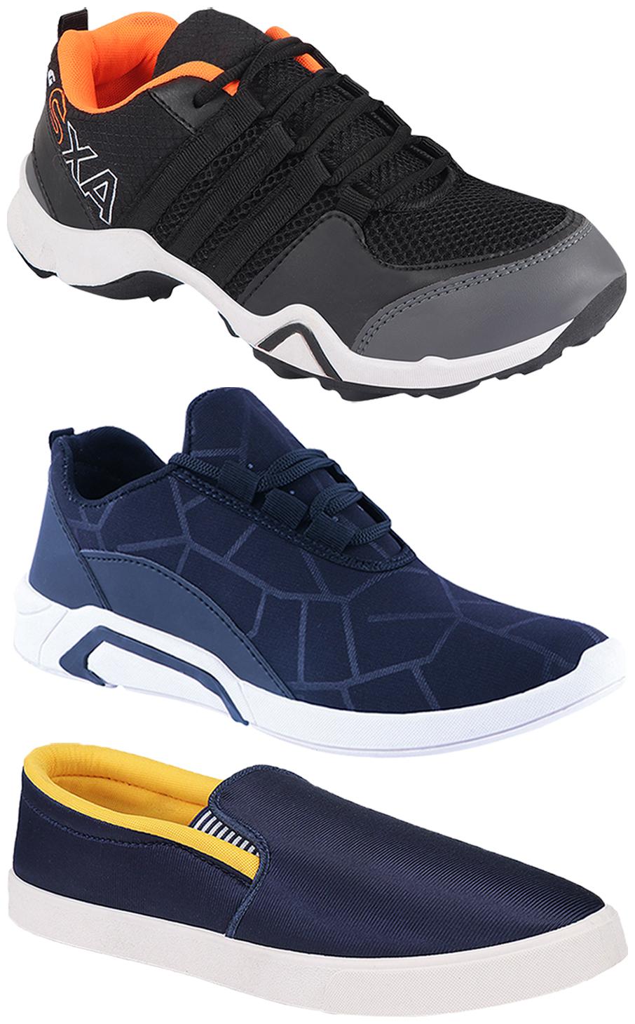 

Birde Men Multi-Color Casual Shoes - BRD-300-BLU BIRDE-52 AX-3