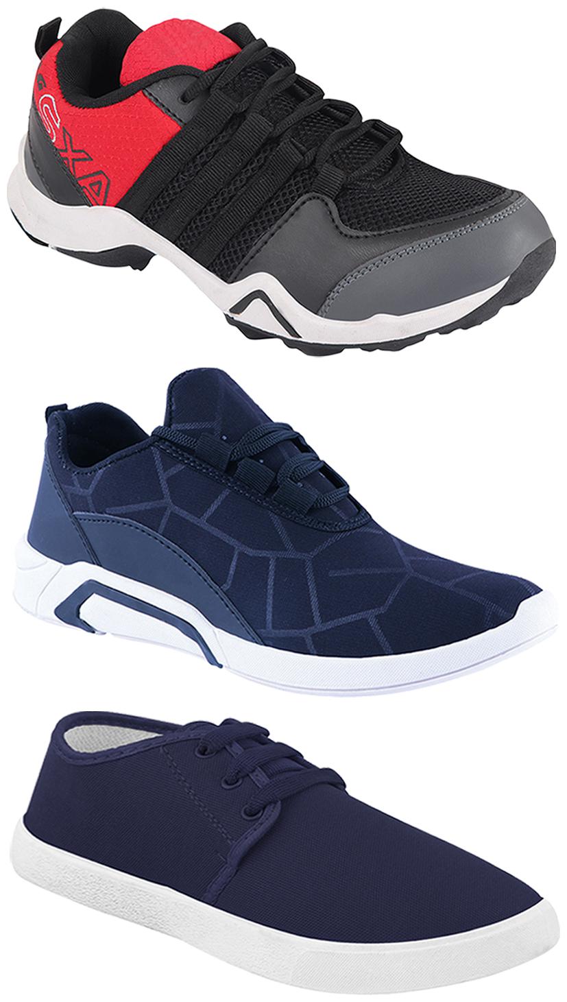 

Birde Men Multi-Color Casual Shoes - BRD-300-BLU-1078 AX-2