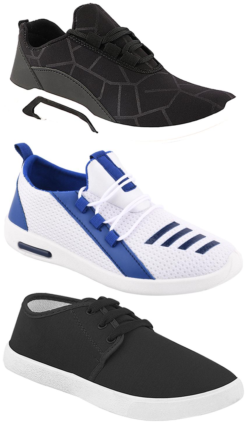 

Birde Men Multi-Color Casual Shoes - BRD-300-BLK-349-375