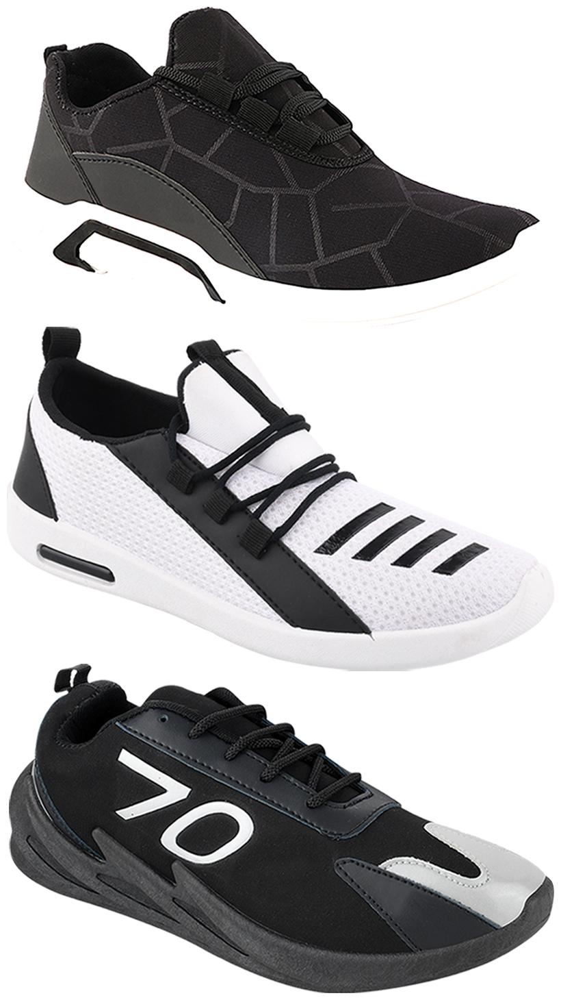 

Birde Men Multi-Color Casual Shoes - CASUAL SPORTS SNEAKERS RUNNNING SHOES - BRD-300-BLK-350-376