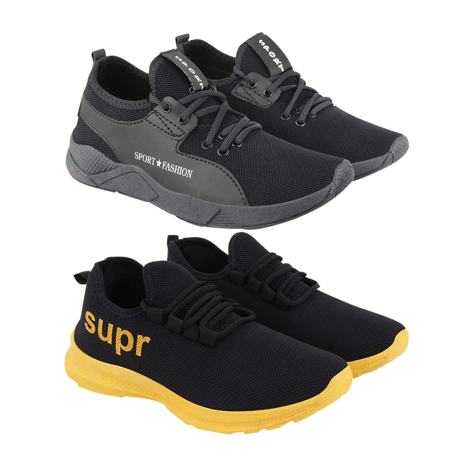 

Birde Men Multi-Color Casual Shoes - BRD-343-317-YLW