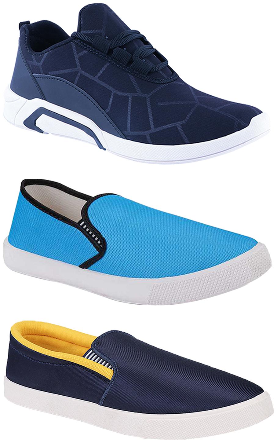 

Birde Men Multi-Color Casual Shoes - BRD-300-BLU-309-SKY BIRDE-52