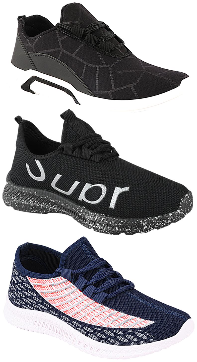 

Birde Men Multi-Color Casual Shoes - BRD-300-BLK-315-369