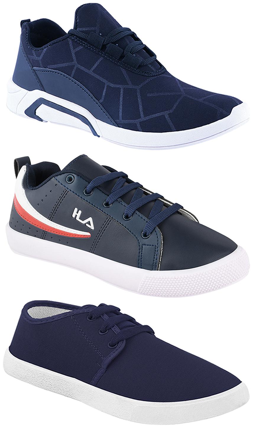 

Birde Men Multi-Color Casual Shoes - BRD-300-BLU-1078-365