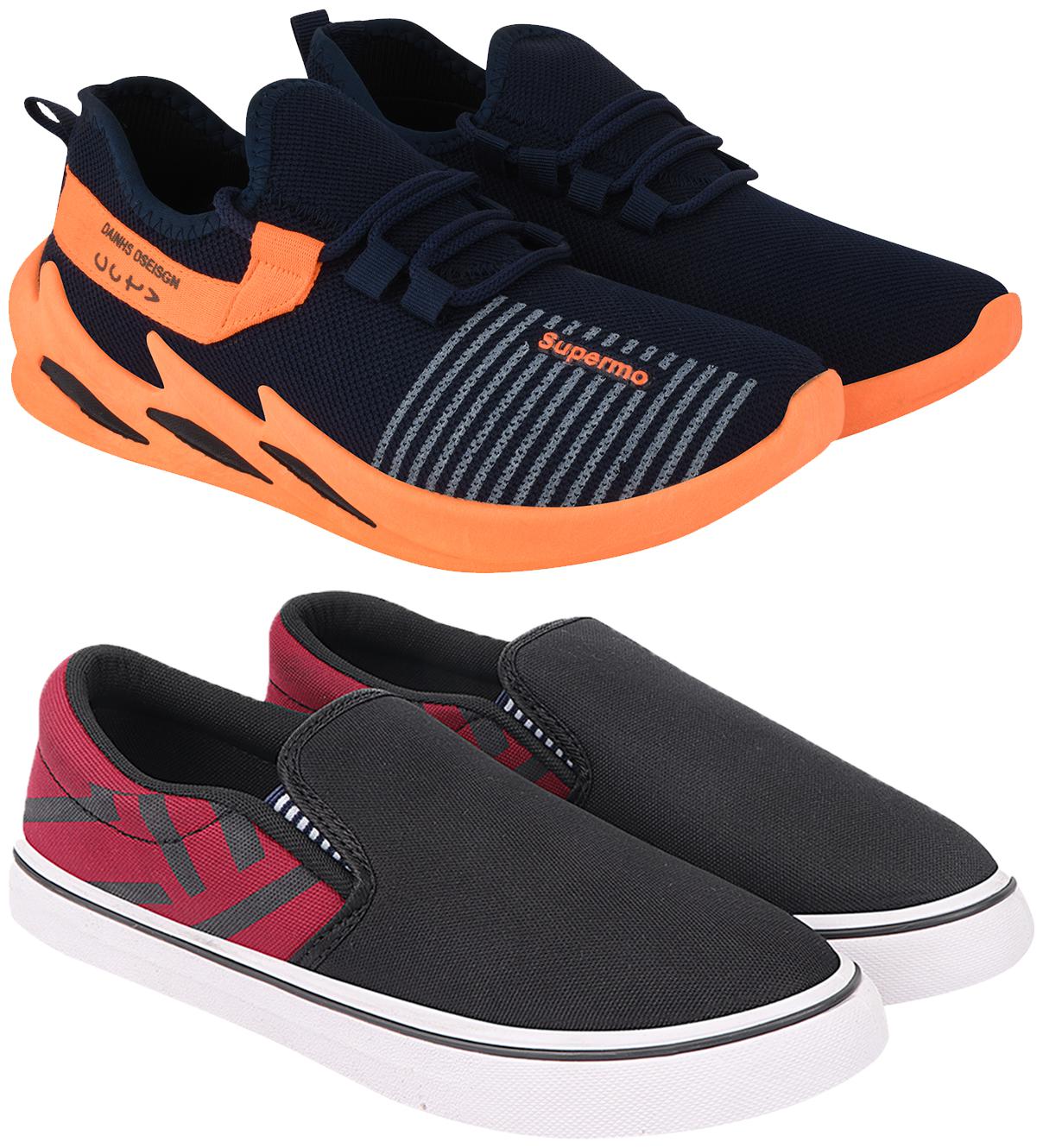 

Birde Men Multi-Color Casual Shoes - BRD-371-308-MRN