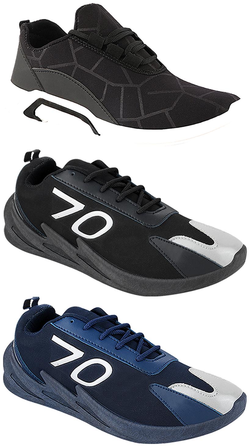 

Birde Men Multi-Color Casual Shoes - CASUAL SPORTS SNEAKERS RUNNNING SHOES - BRD-300-BLK-350-351