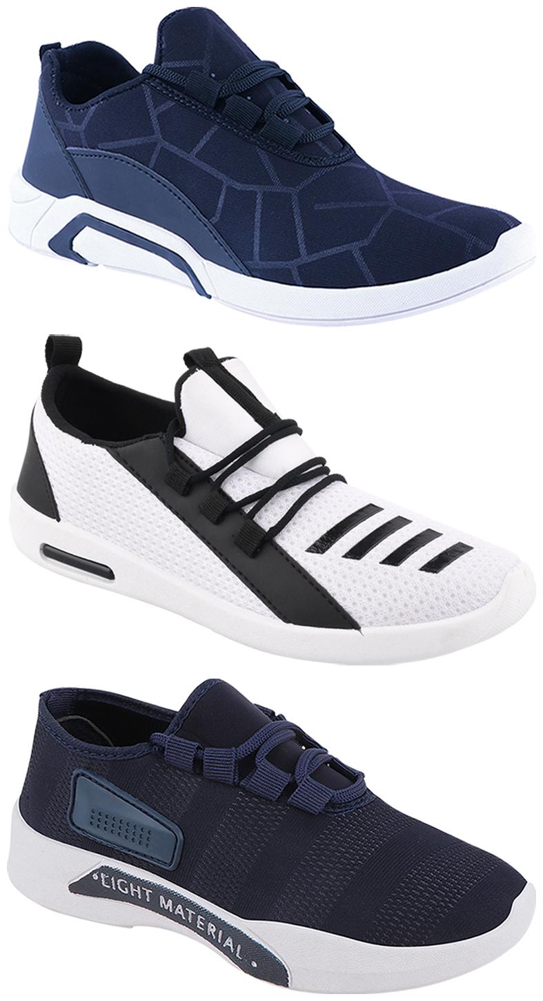 

Birde Men Multi-Color Casual Shoes - BRD-300-BLU-301-BLU-376