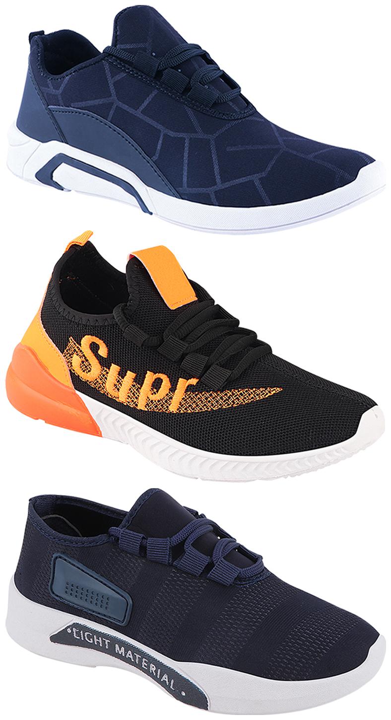 

Birde Men Multi-Color Casual Shoes - CASUAL SPORTS SNEAKERS RUNNNING SHOES - BRD-300-BLU-301-BLU-331