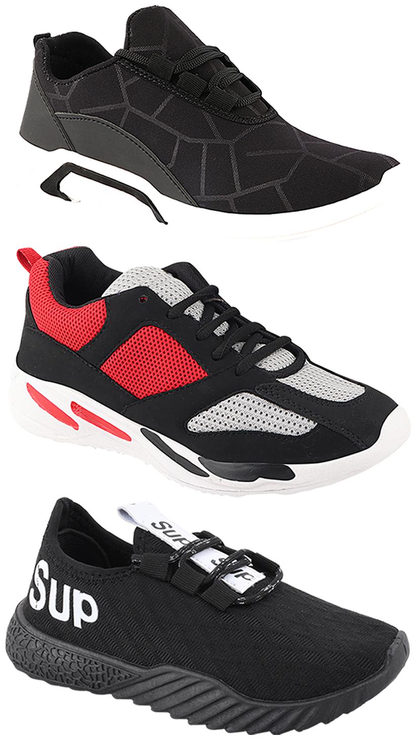 

Birde Men Multi-Color Casual Shoes - CASUAL SPORTS SNEAKERS RUNNNING SHOES - BRD-300-BLK-334-384