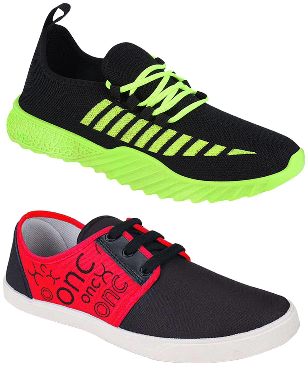 

Birde Men Multi-Color Casual Shoes - BRD-361-ON8-RD