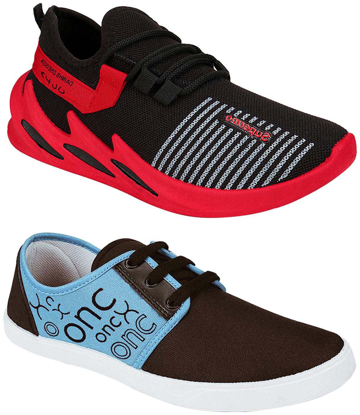 

Birde Men Multi-Color Casual Shoes - BRD-370-ON8-SKY