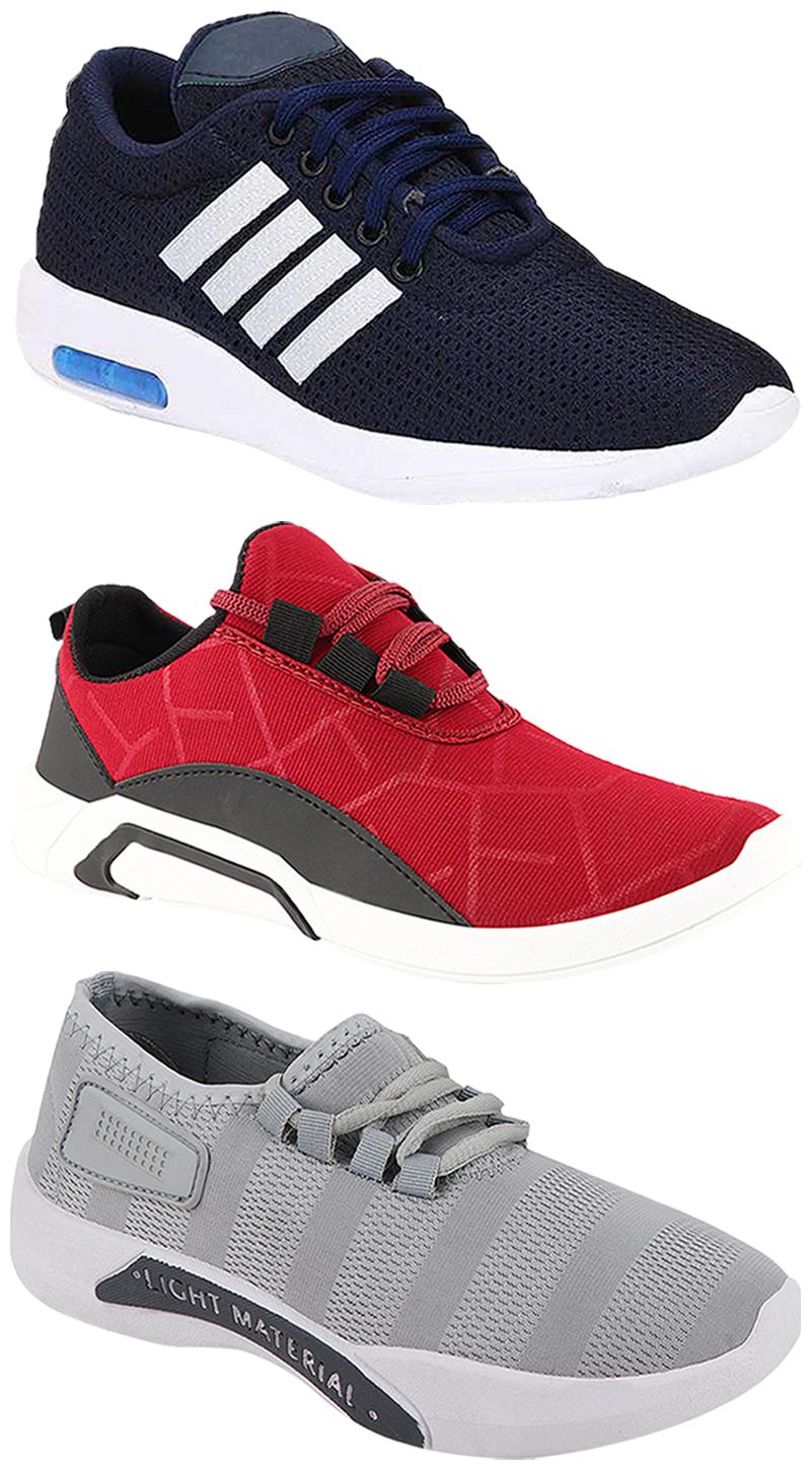 

Birde Men Multi-Color Casual Shoes - BRD-304-BLU BRD-300-CHRY BRD-301-GRY