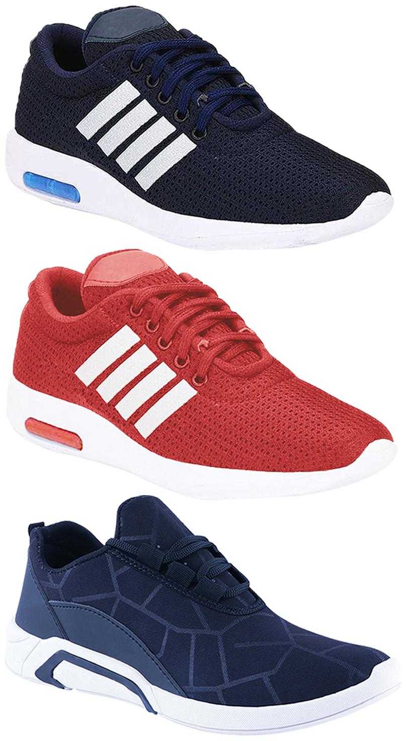 

Birde Men Multi-Color Casual Shoes - BRD-304-BLU BRD-304-RD BRD-300-BLK