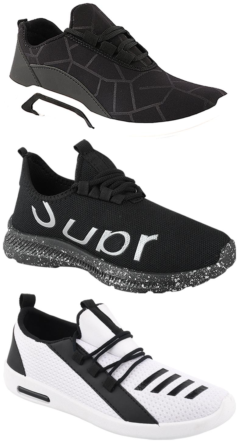 

Birde Men Multi-Color Casual Shoes - BRD-300-BLK-369-376