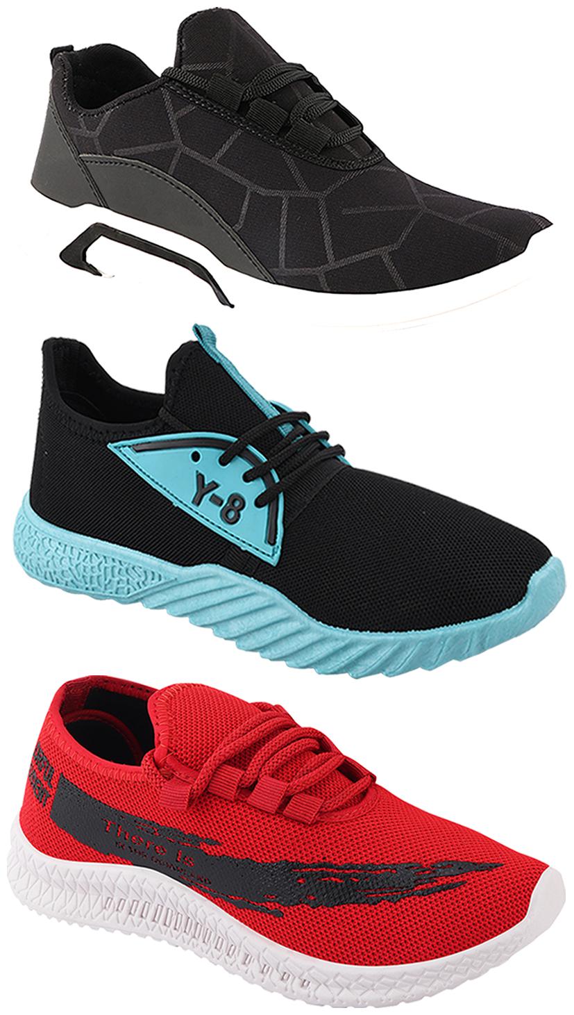 

Birde Men Multi-Color Casual Shoes - BRD-300-BLK-321-386