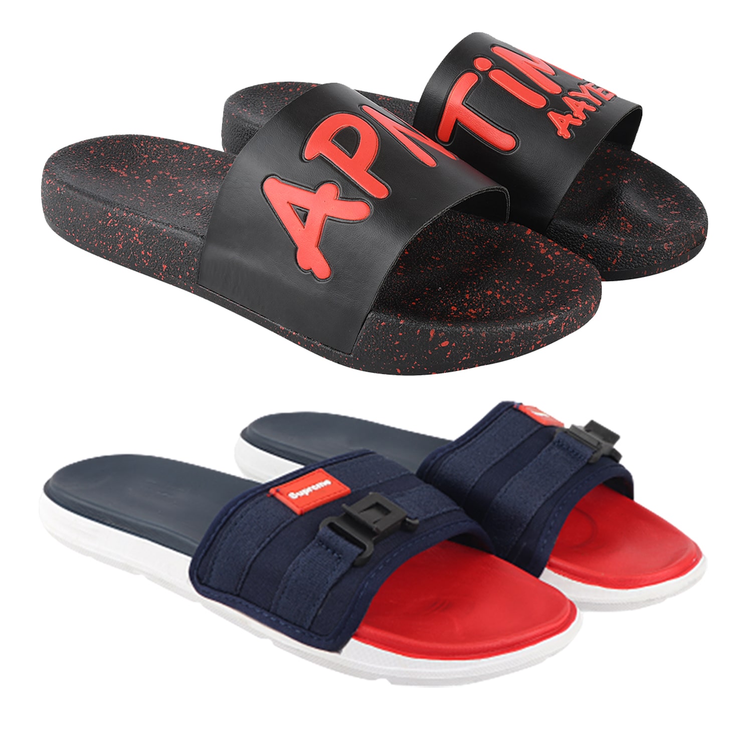 

Birde Men Multi Flip-Flops - 2 Pair