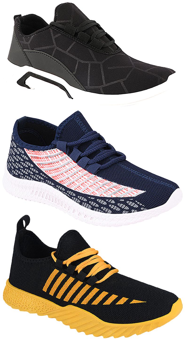 

Birde Men Multi-Color Casual Shoes - BRD-300-BLK-315-360