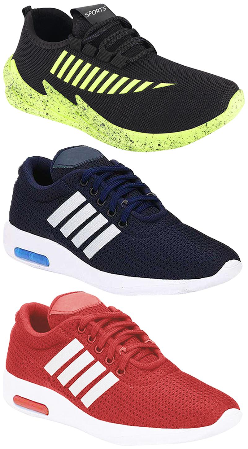 

Birde Men Multi-Color Casual Shoes - CASUAL SPORTS SNEAKERS RUNNNING SHOES - BRD-304-BLU BRD-304-RD BRD-324-PGRN
