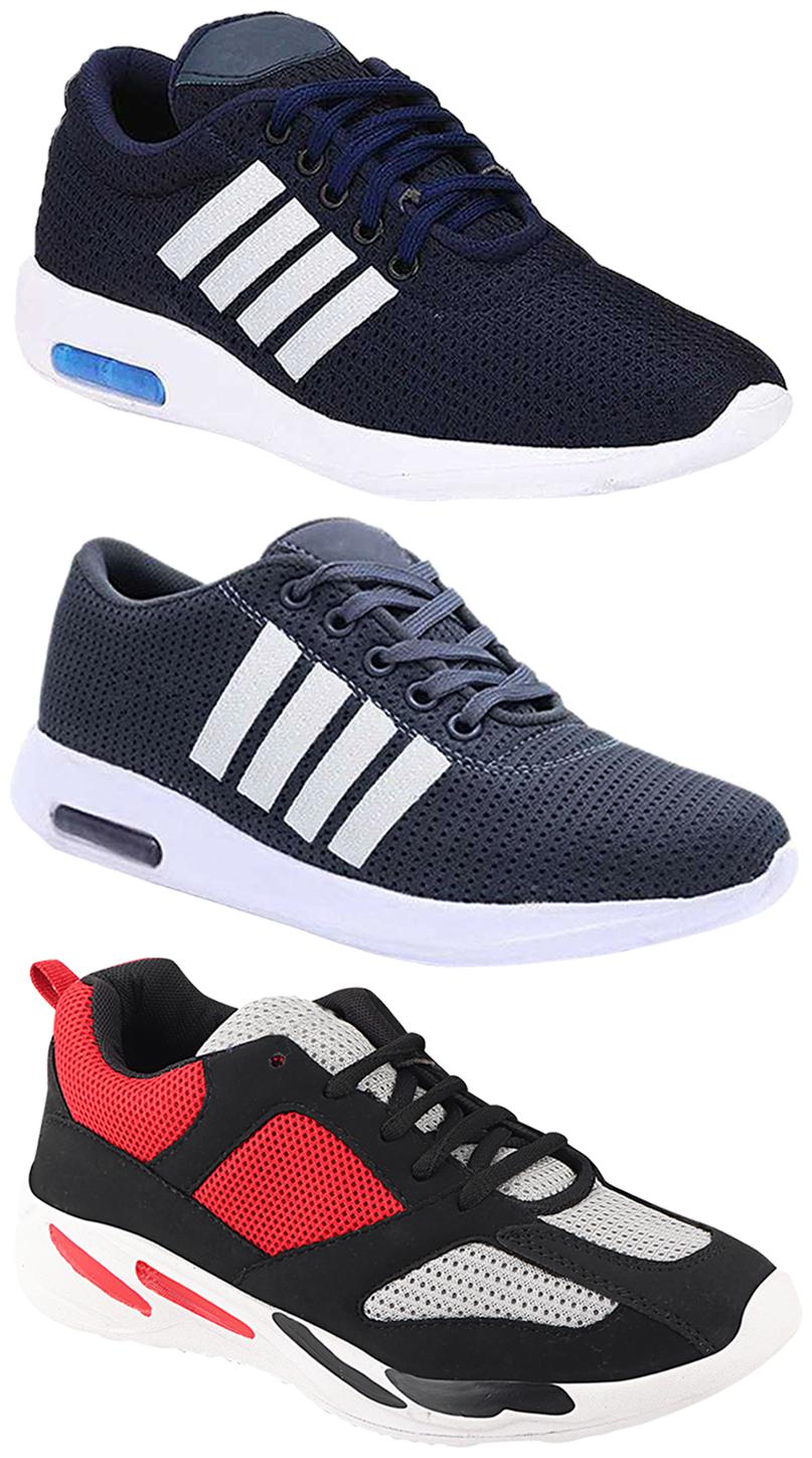 

Birde Men Multi-Color Casual Shoes - CASUAL SPORTS SNEAKERS RUNNNING SHOES - BRD-304-BLU BRD-304-GRY BRD-334