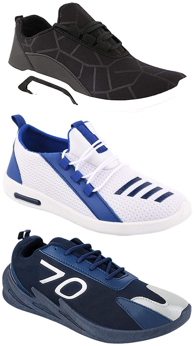 

Birde Men Multi-Color Casual Shoes - CASUAL SPORTS SNEAKERS RUNNNING SHOES - BRD-300-BLK-351-375