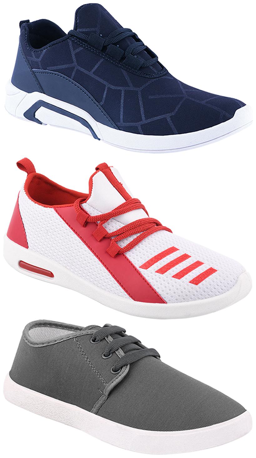 

Birde Men Multi-Color Casual Shoes - BRD-300-BLU-1079-374