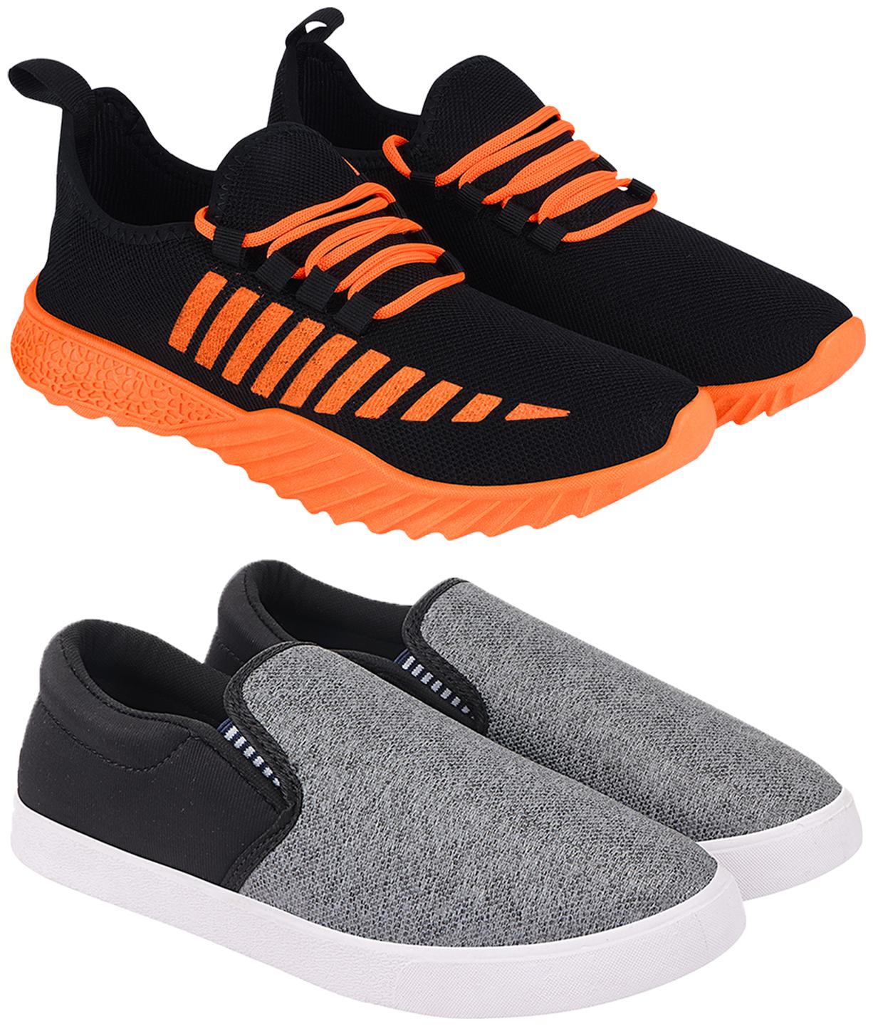 

Birde Men Multi-Color Casual Shoes - BRD-359-310-SLVR