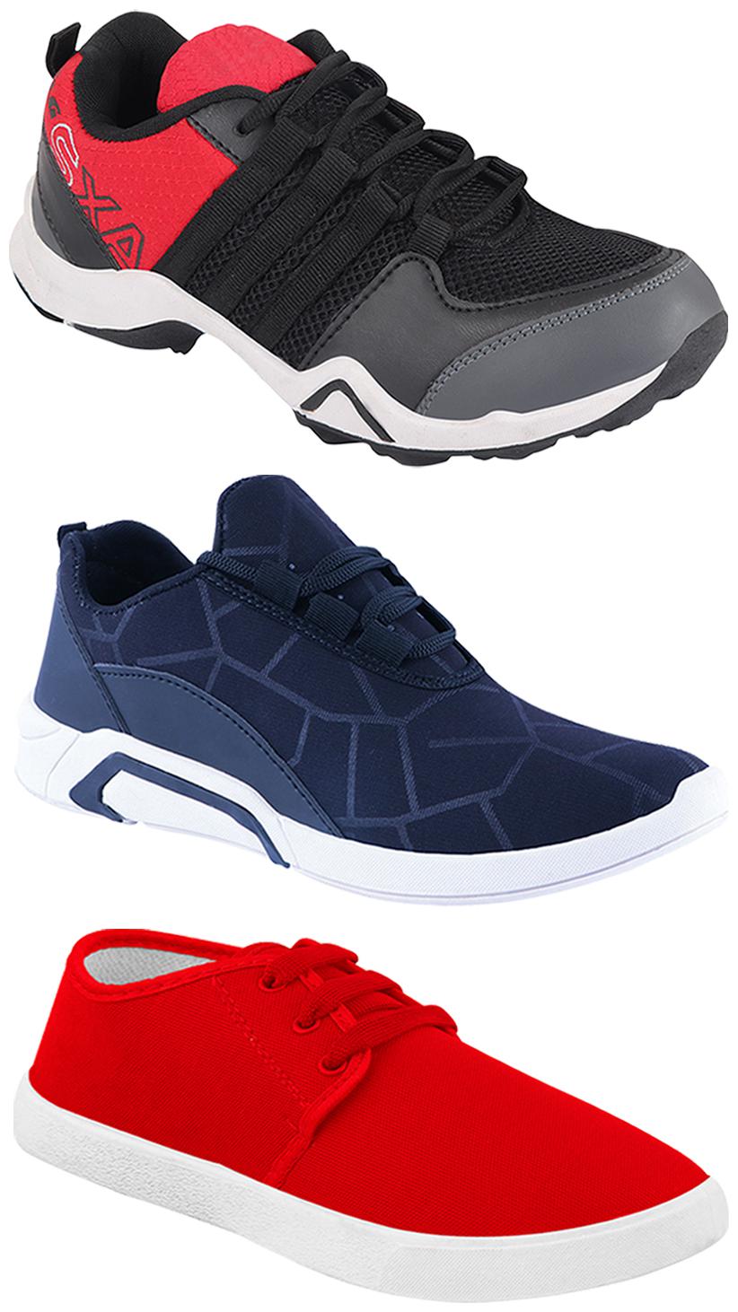 

Birde Men Multi-Color Casual Shoes - BRD-300-BLU-1077 AX-2