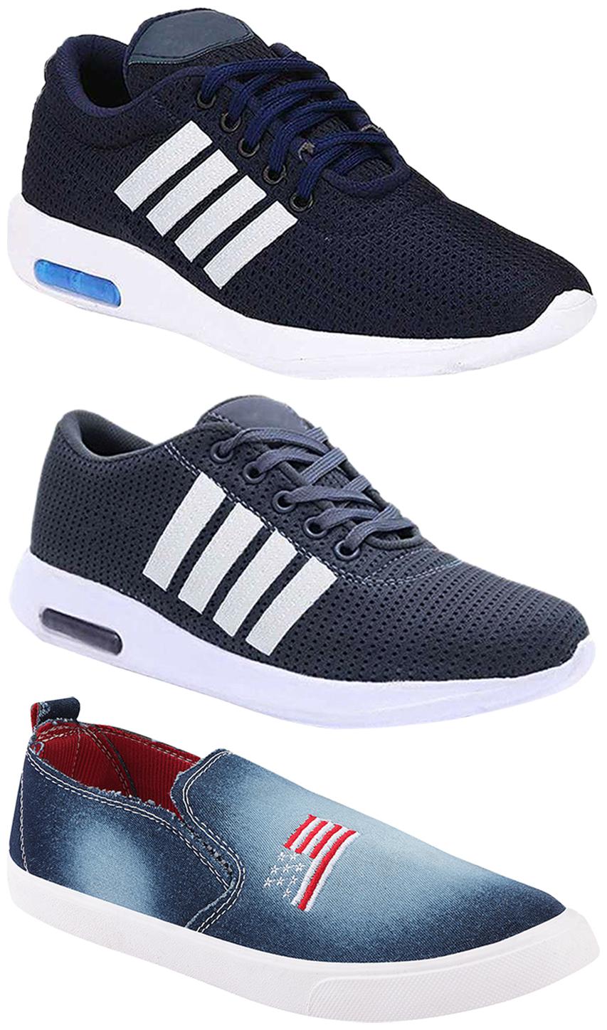 

Birde Men Multi-Color Casual Shoes - BRD-304-BLU BRD-304-GRY BRD-1220
