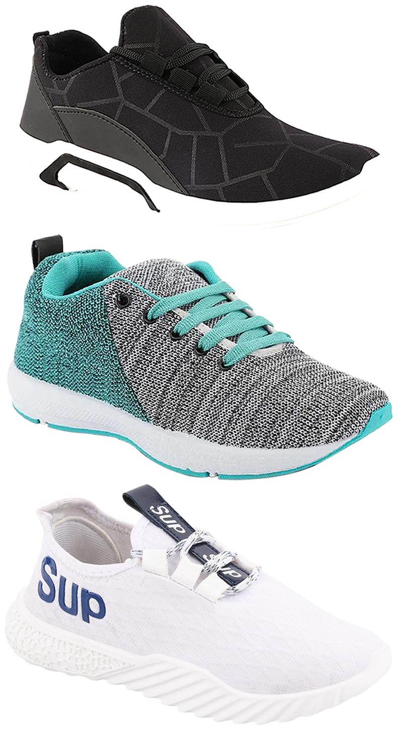 

Birde Men Multi-Color Casual Shoes - CASUAL SPORTS SNEAKERS RUNNNING SHOES - BRD-300-BLK-221-385