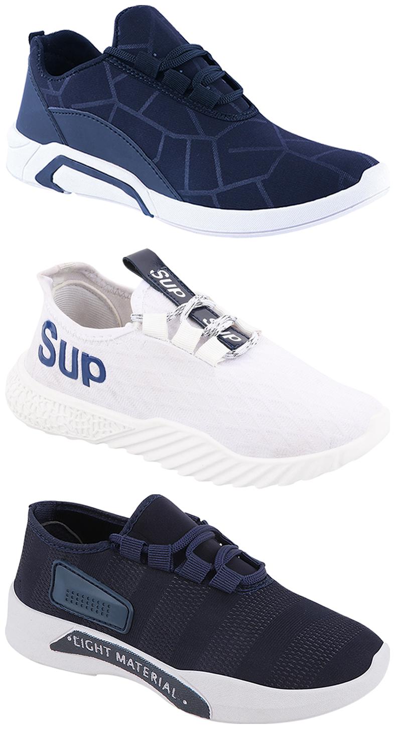 

Birde Men Multi-Color Casual Shoes - CASUAL SPORTS SNEAKERS RUNNNING SHOES - BRD-300-BLU-301-BLU-385