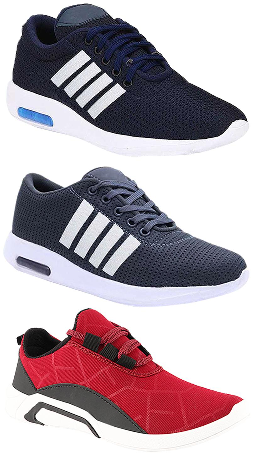 

Birde Men Multi-Color Casual Shoes - BRD-304-BLU BRD-304-GRY BRD-300-CHRY